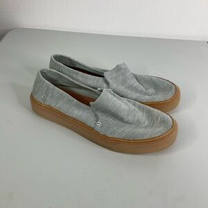 Toms Women’s Gray Slip On Shoes Size 11